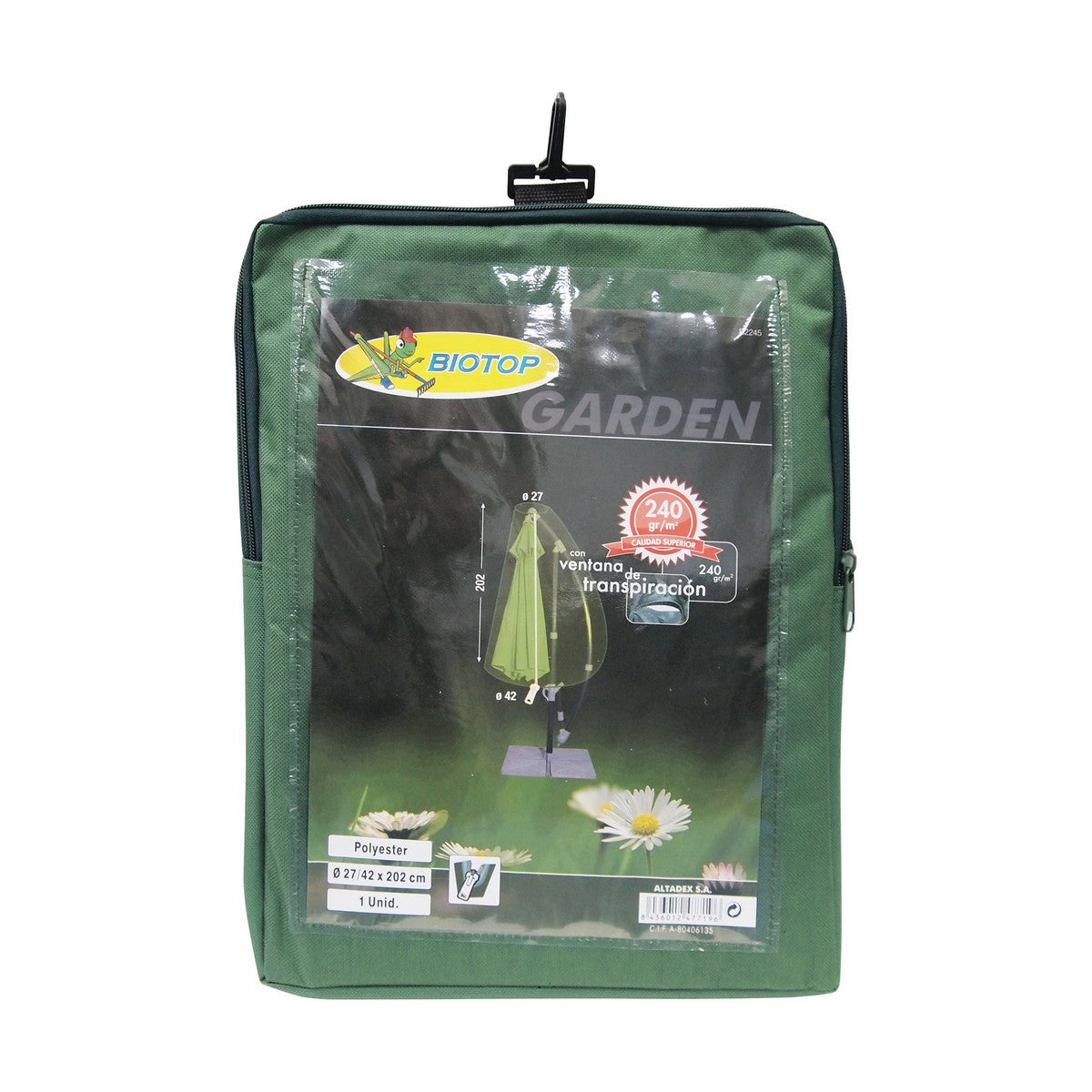 Custodia Protettrice Altadex Ombrellone Verde