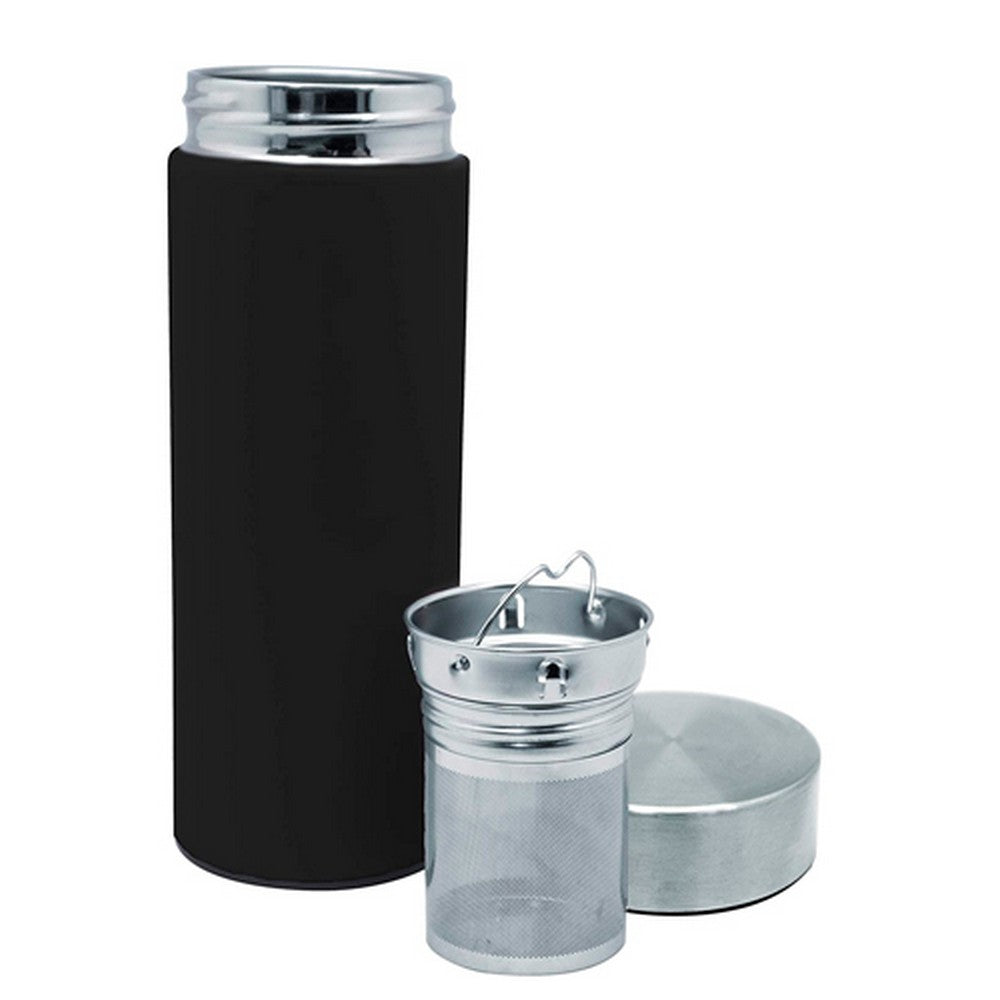 Thermos Vin Bouquet Nero 300 ml Filtro per Infusioni