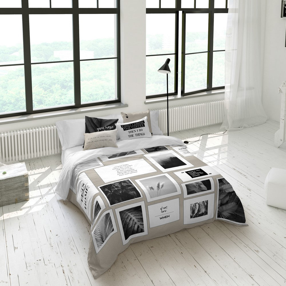 Copripiumino Naturals Matt (220 x 220 cm) (Ala francese)