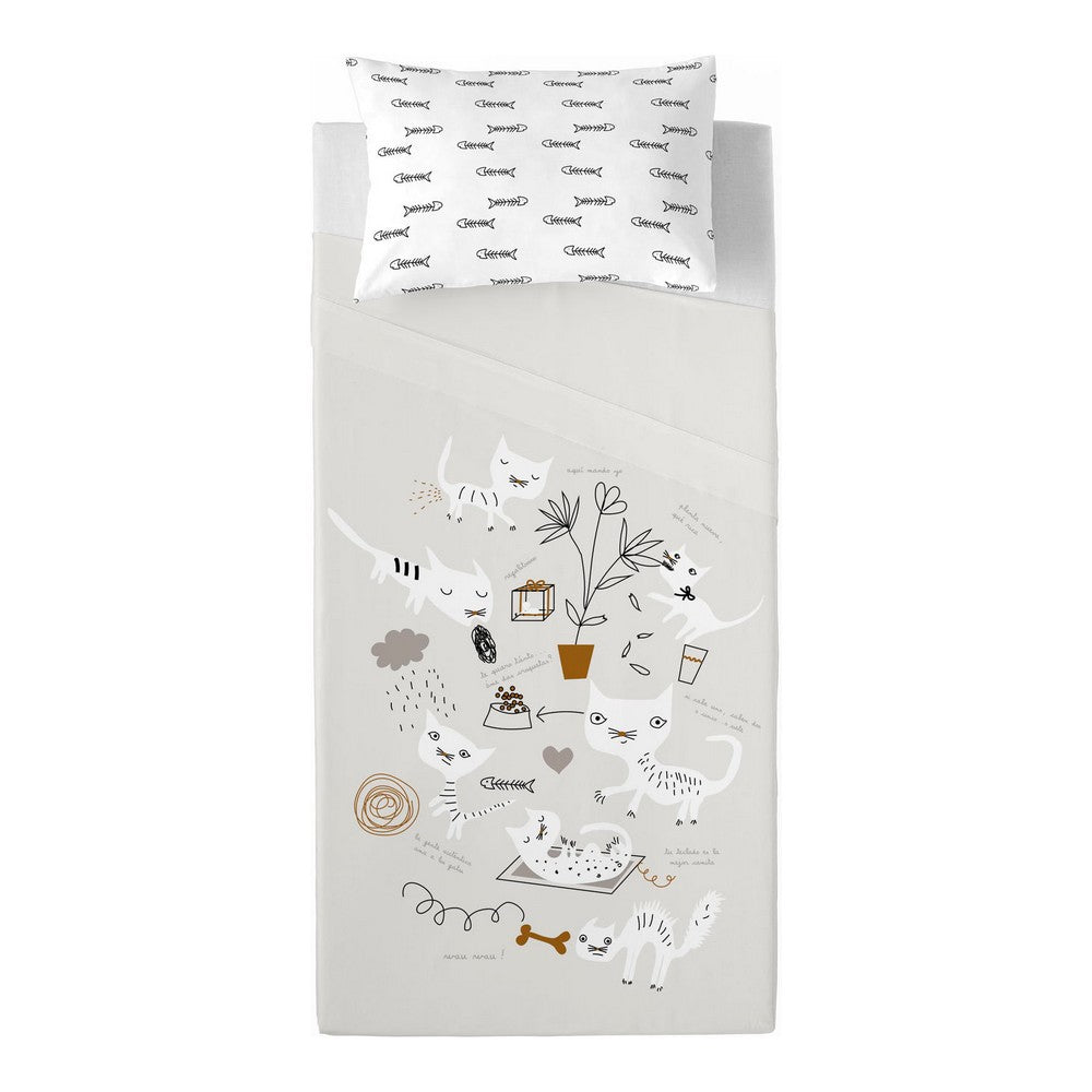 Lenzuolo Superiore Panzup Gatos 2 (Letto da 80/90)
