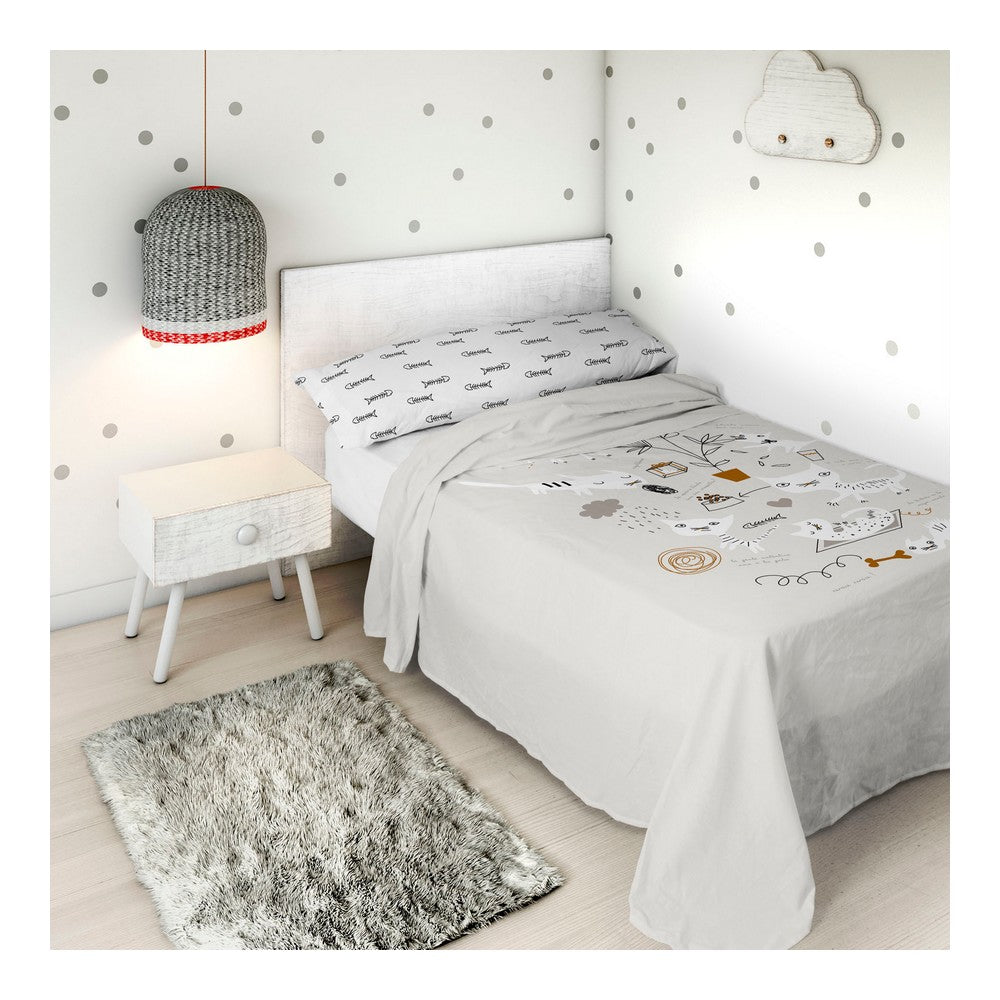 Lenzuolo Superiore Panzup Gatos 2 (Letto da 80/90)
