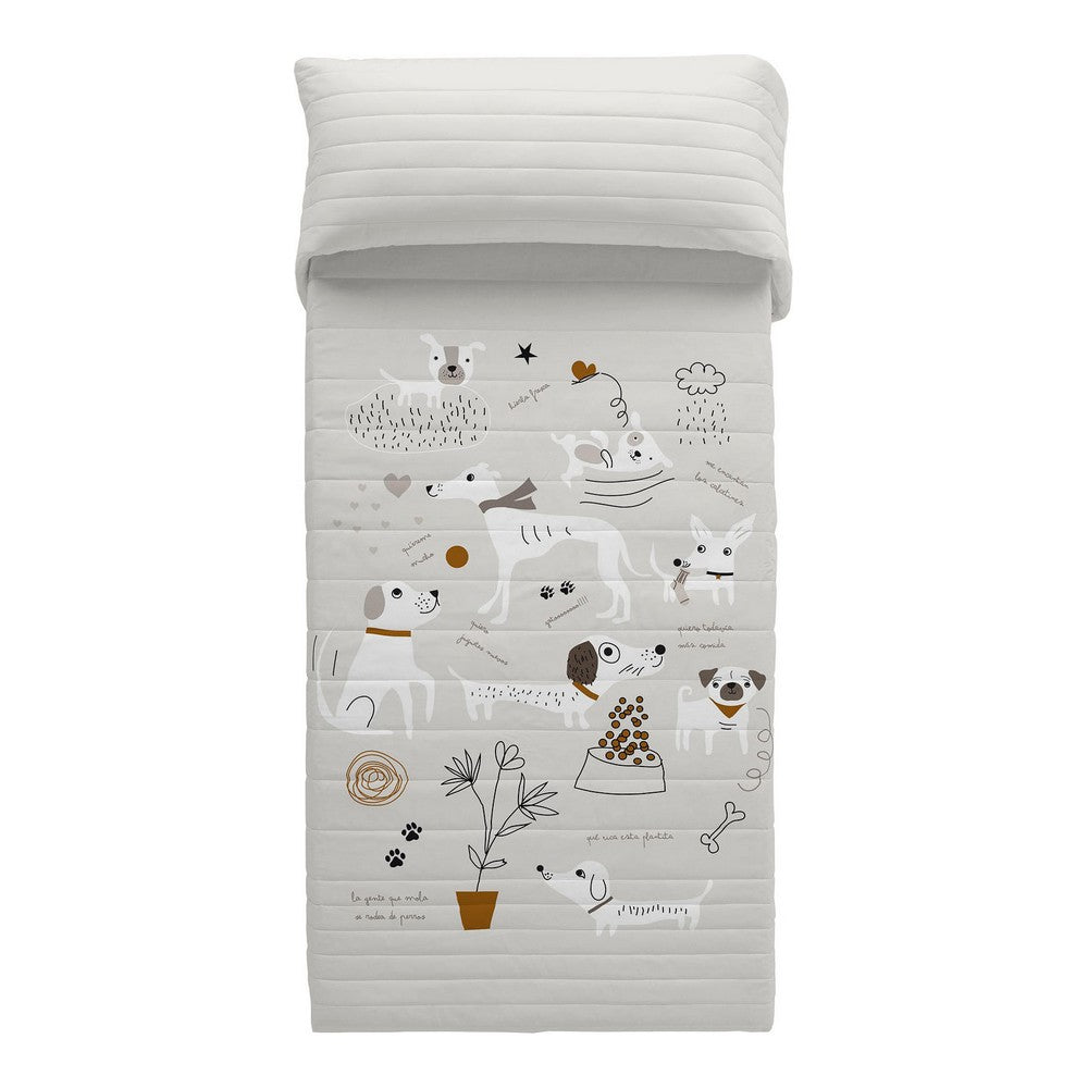 Trapunta Panzup Dogs 2 (250 x 260 cm) (Letto da 150/160)