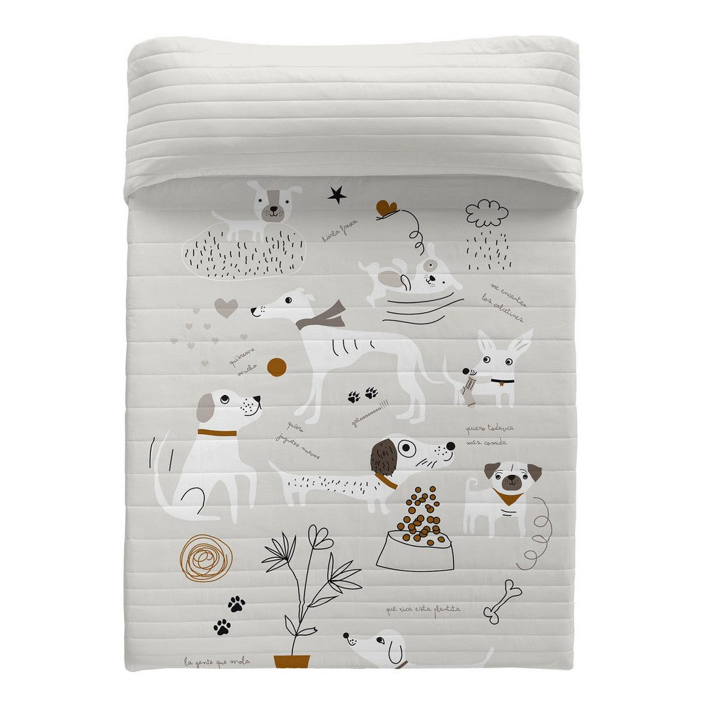 Trapunta Panzup Dogs 2 (250 x 260 cm) (Letto da 150/160)