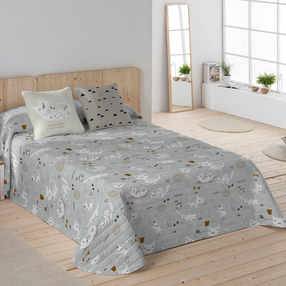 Trapunta Panzup Cats 3 (200 x 260 cm) (Letto da 105/110)