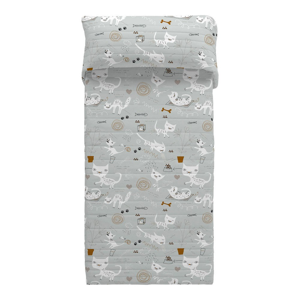 Trapunta Panzup Cats 3 (270 x 260 cm) (Letto da 180/200)