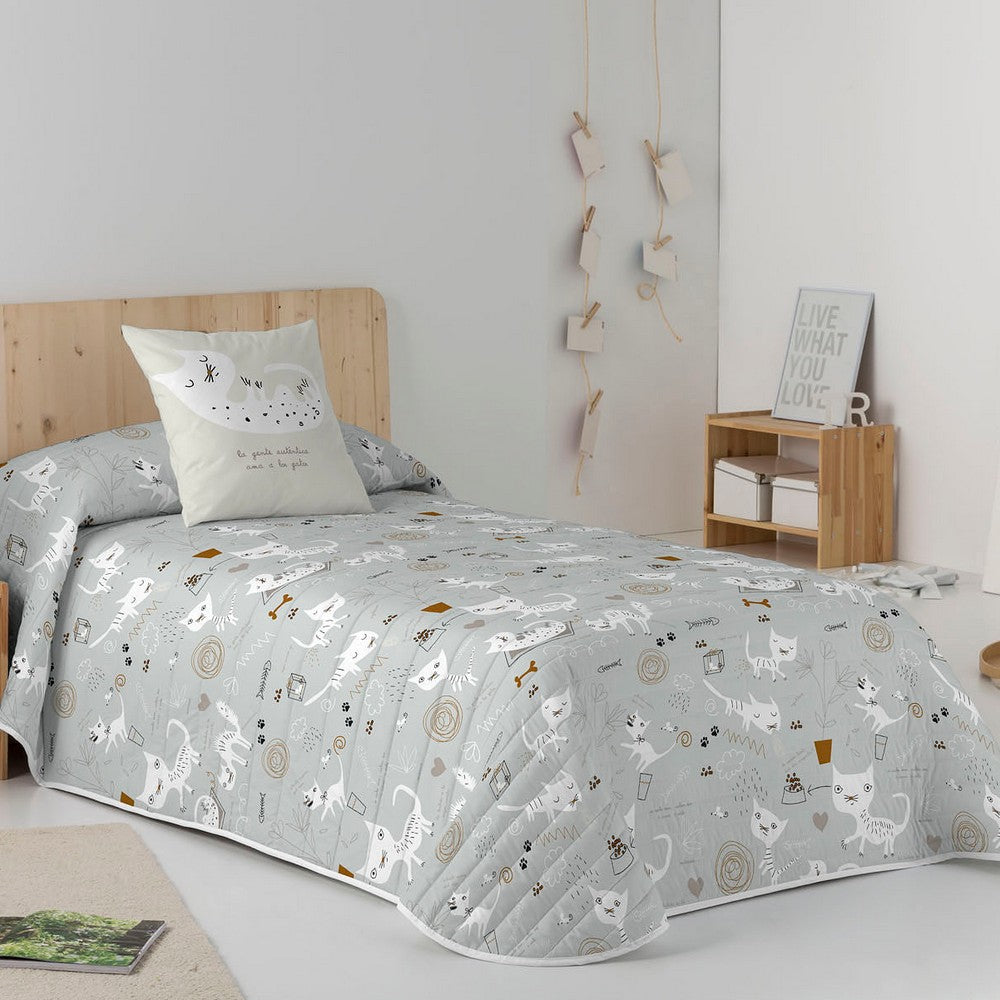 Trapunta Panzup Cats 3 (270 x 260 cm) (Letto da 180/200)
