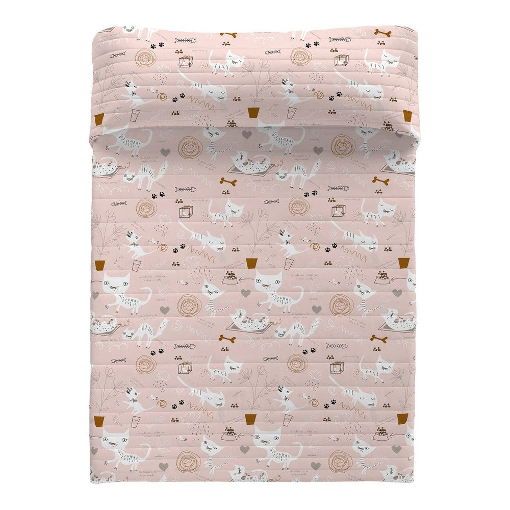 Trapunta Panzup Cats 4 (270 x 260 cm) (Letto da 180/200)