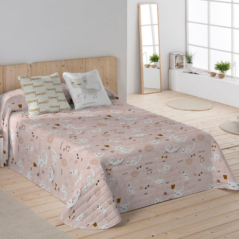 Trapunta Panzup Cats 4 (270 x 260 cm) (Letto da 180/200)
