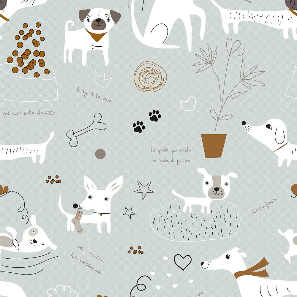 Trapunta Panzup Dogs 3 (270 x 260 cm) (Letto da 180/200)