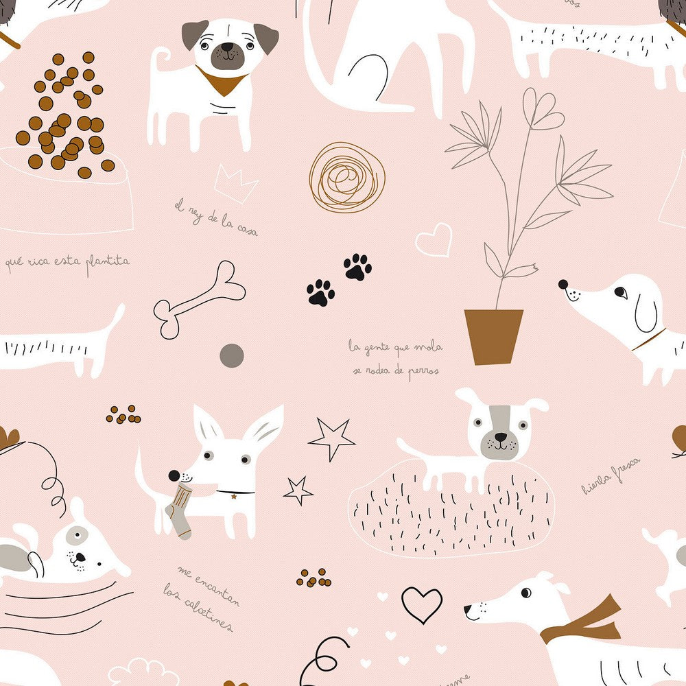 Trapunta Panzup Dogs 4 (250 x 260 cm) (Letto da 150/160)