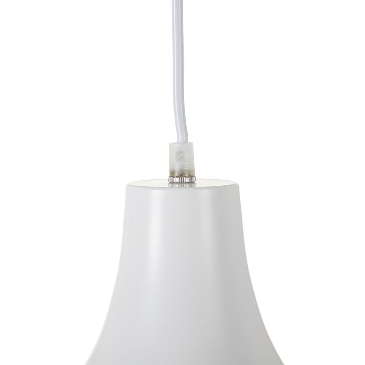 Lampadario 27 x 27 x 36 cm Alluminio Bianco