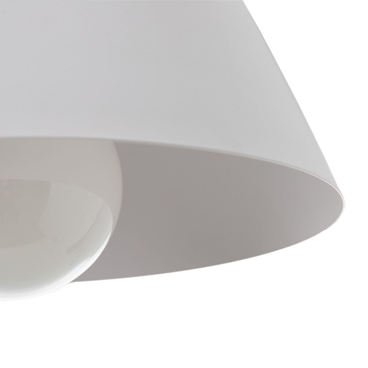 Lampadario 27 x 27 x 32 cm Metallo Bianco