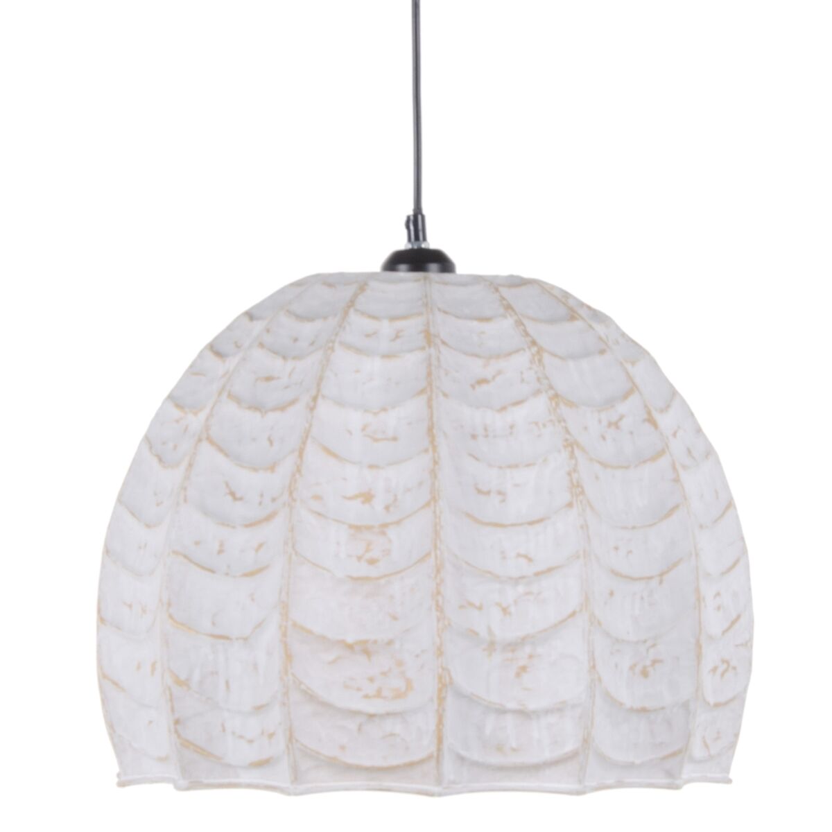 Lampadario 37,5 x 37,5 x 31 cm Metallo Bianco