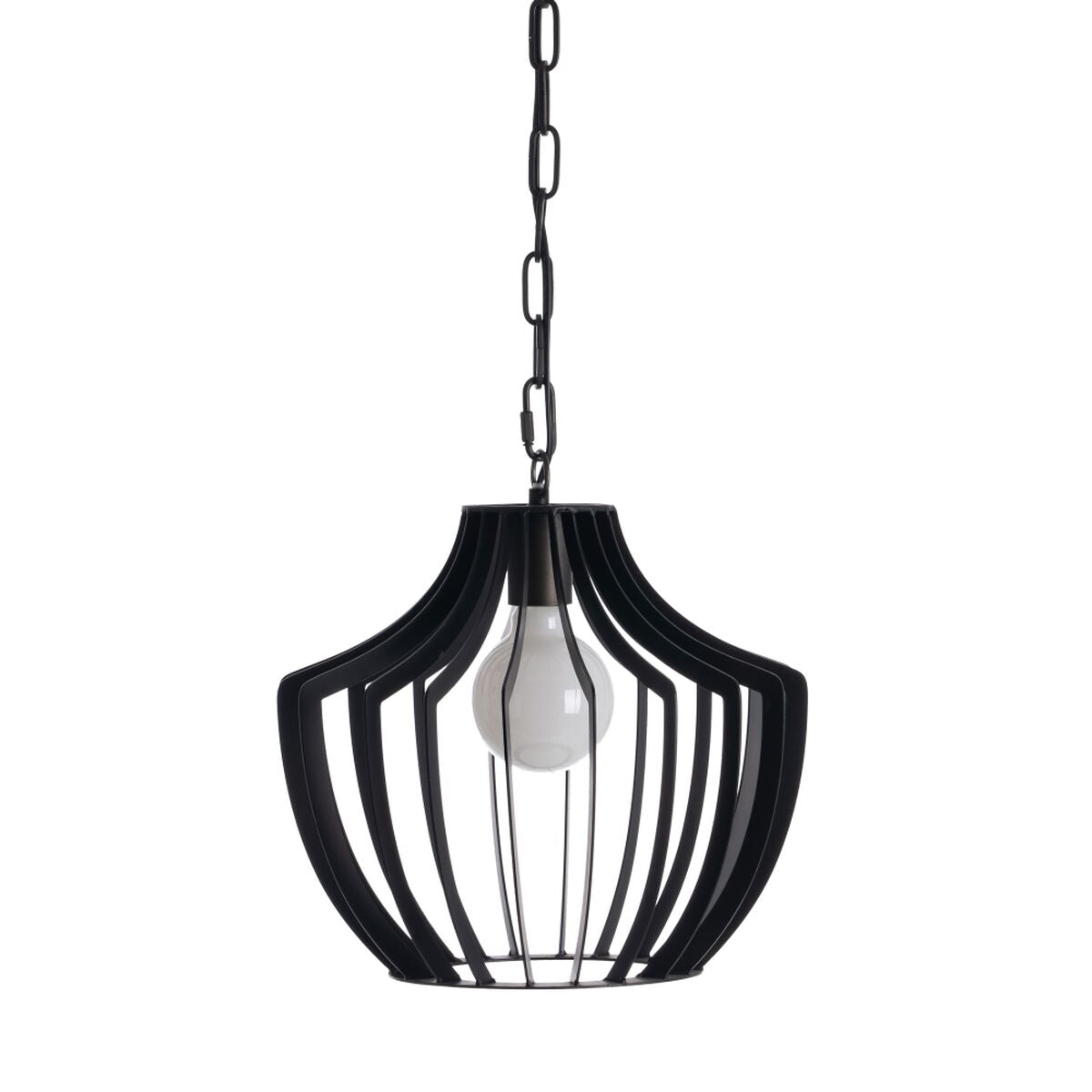 Lampadario 35 x 35 x 31 cm Nero Metallo