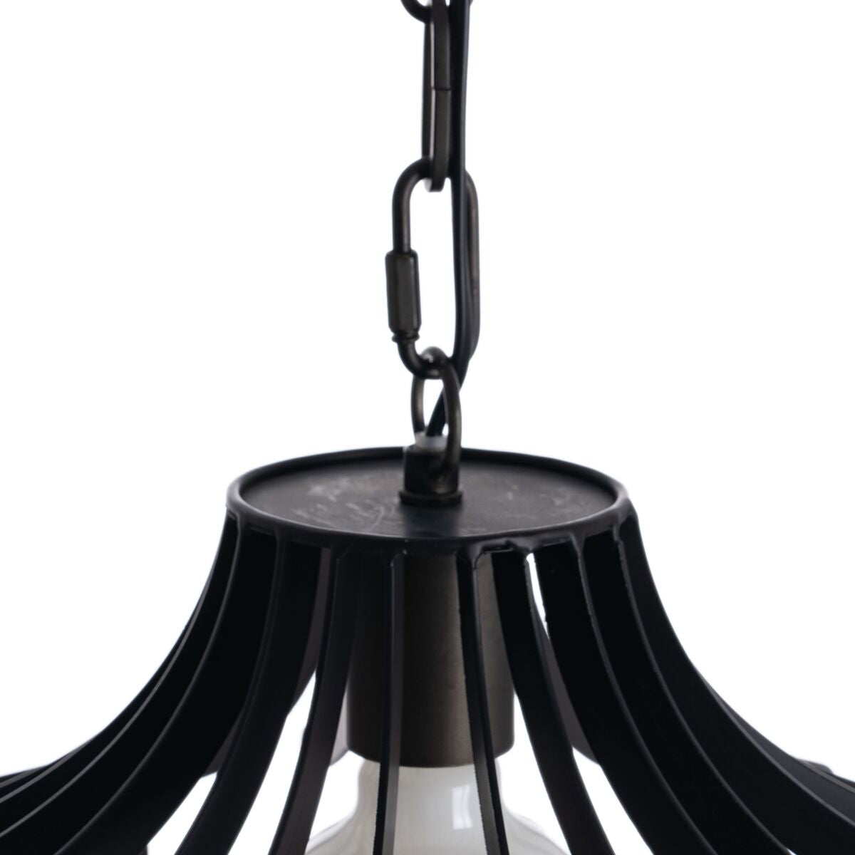 Lampadario 35 x 35 x 31 cm Nero Metallo