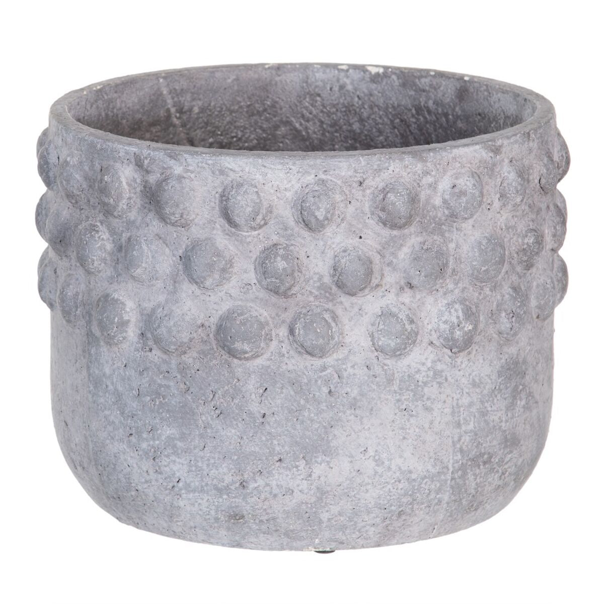 Vaso 37 x 37 x 27,5 cm Grigio Resina