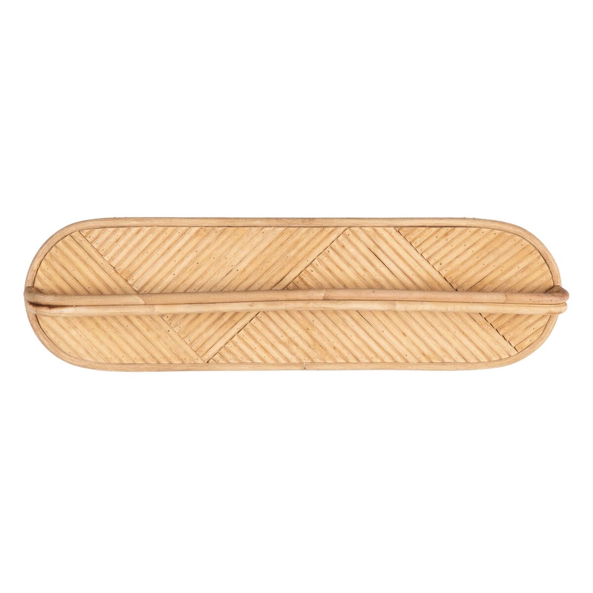 Portasciugamani 62,5 x 10,5 x 18,5 cm Naturale Rattan