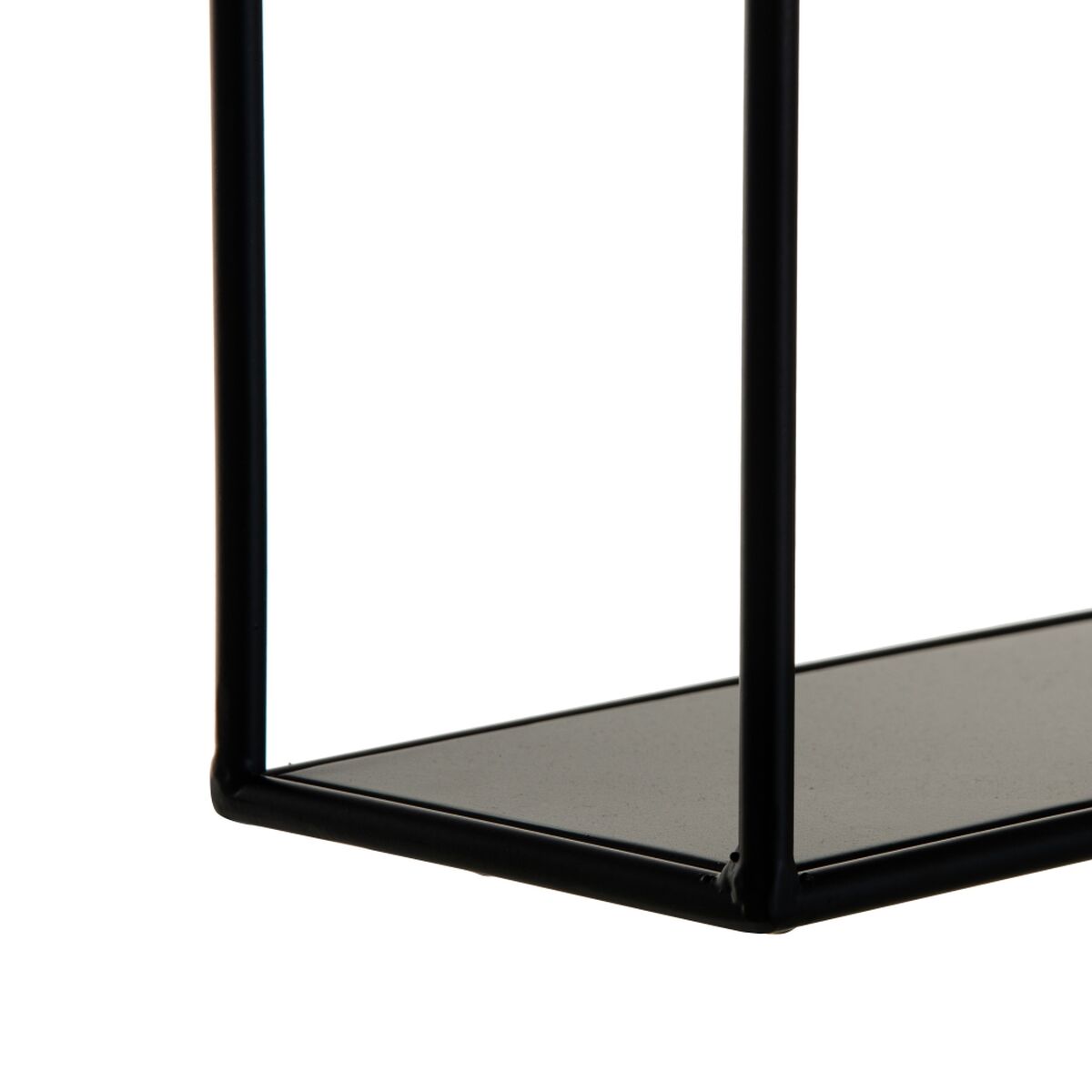 Scaffale 51 x 13 x 76,5 cm Nero Metallo