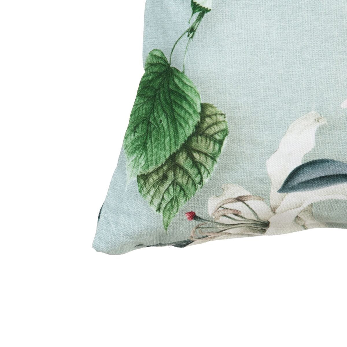 Cuscino Turchese 100 % cotone 60 x 40 cm Orchidea