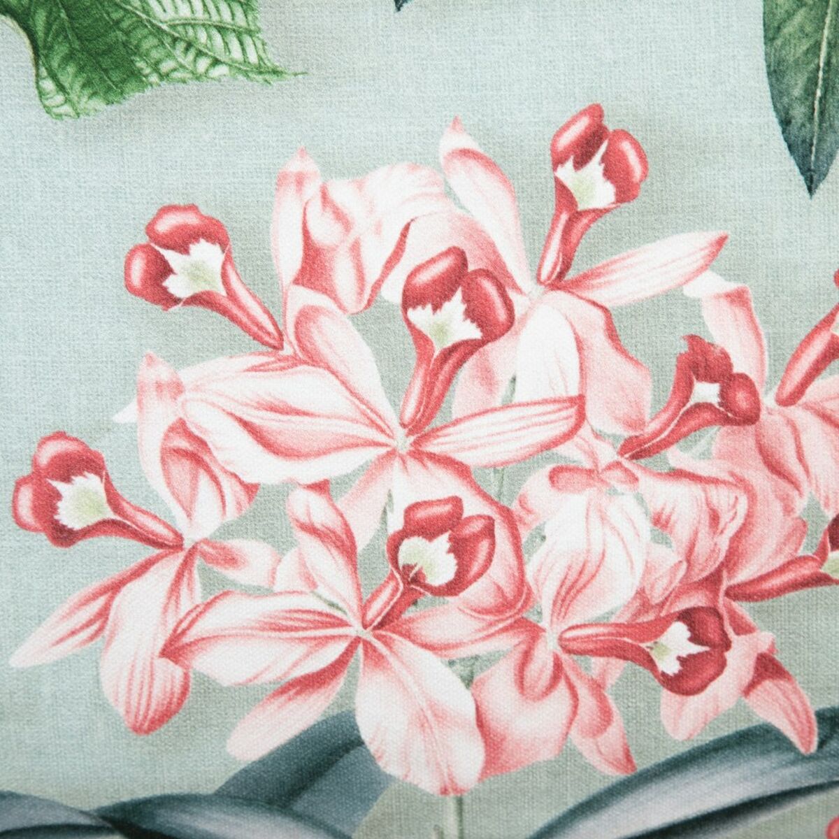 Cuscino Turchese 100 % cotone 60 x 40 cm Orchidea