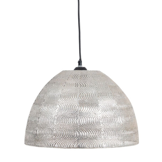 Lampadario 37 x 37 x 29 cm Metallo Argento