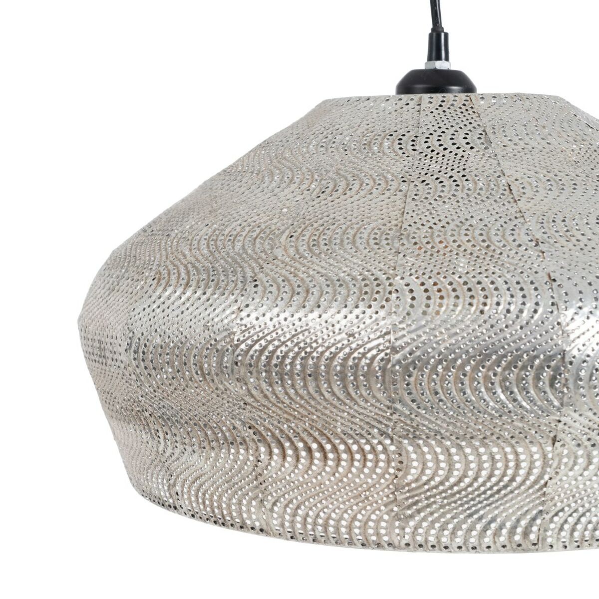 Lampadario 42 x 42 x 27,5 cm Metallo Argento