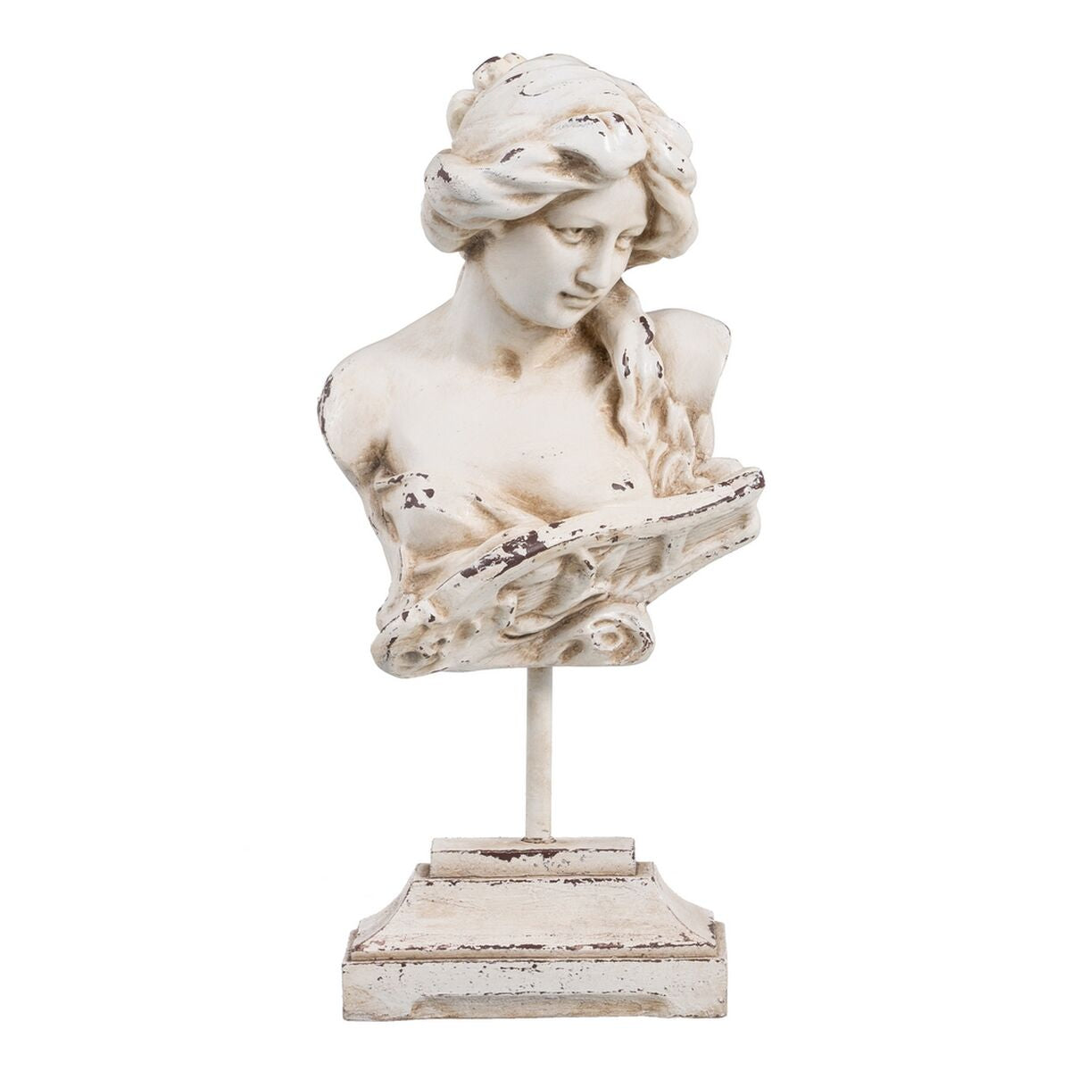 Busto 27 x 18 x 60 cm Resina Dea Greca