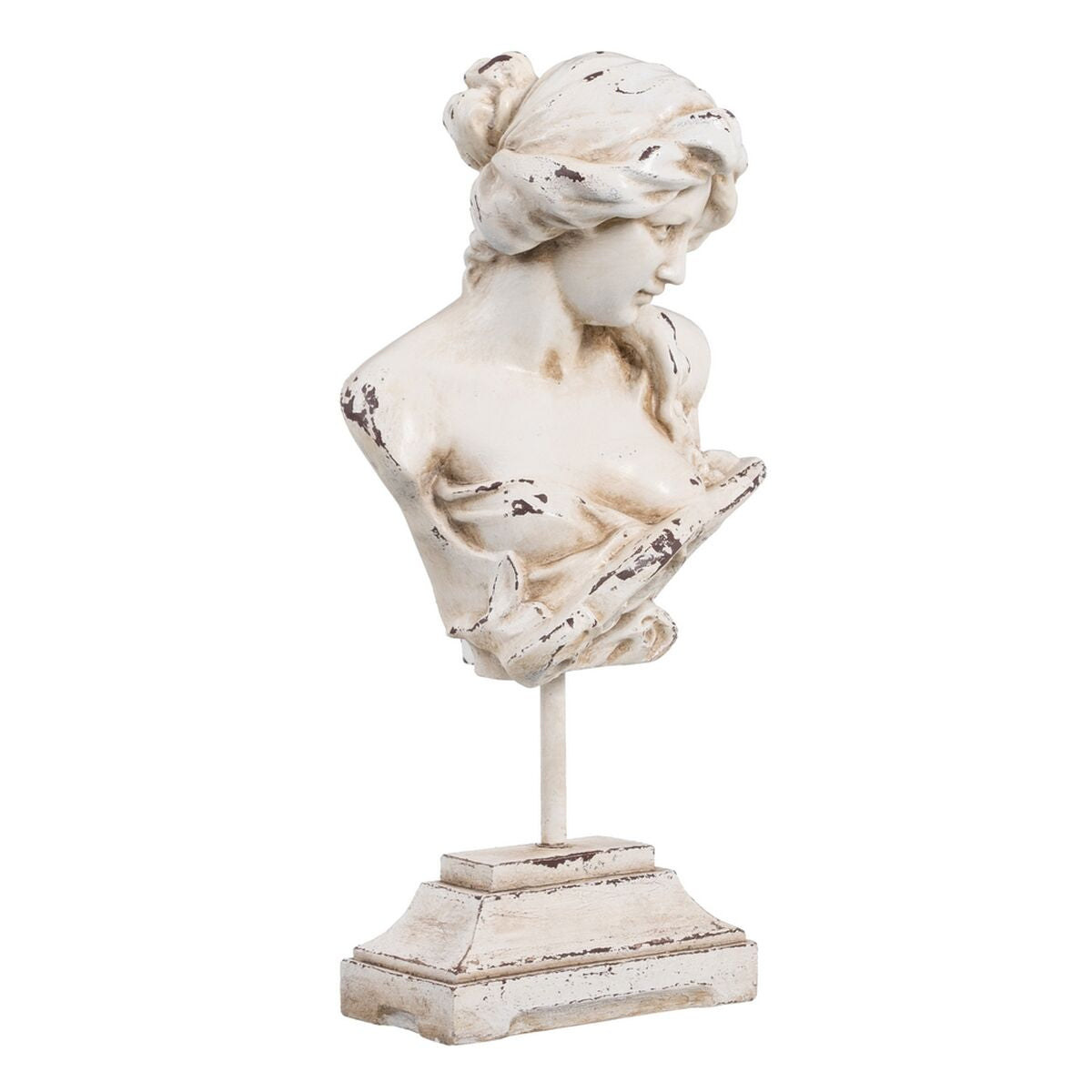 Busto 27 x 18 x 60 cm Resina Dea Greca