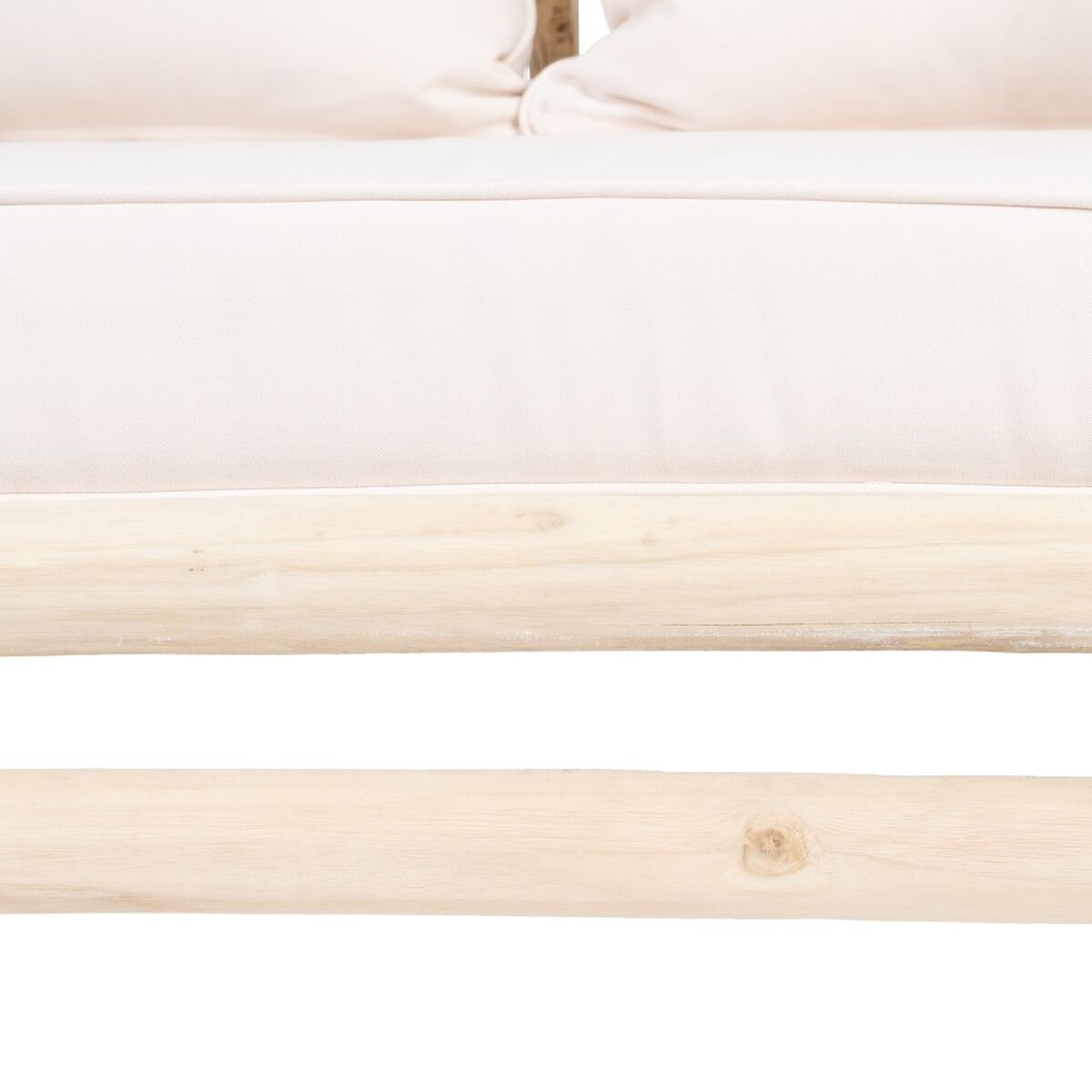 Divano a 2 Piazze AKAR 131 x 80 x 77,5 cm Naturale teak