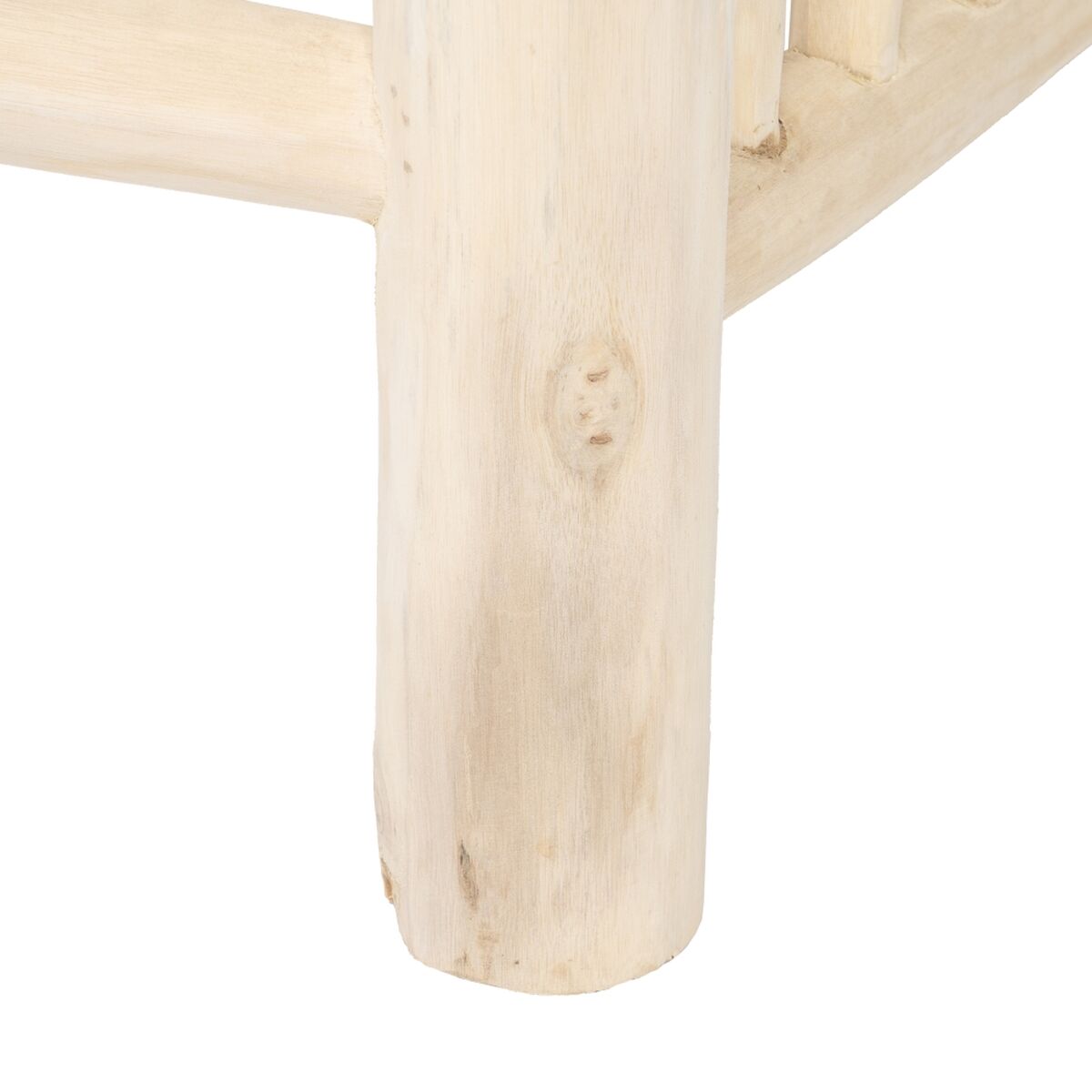 Divano a 2 Piazze AKAR 131 x 80 x 77,5 cm Naturale teak