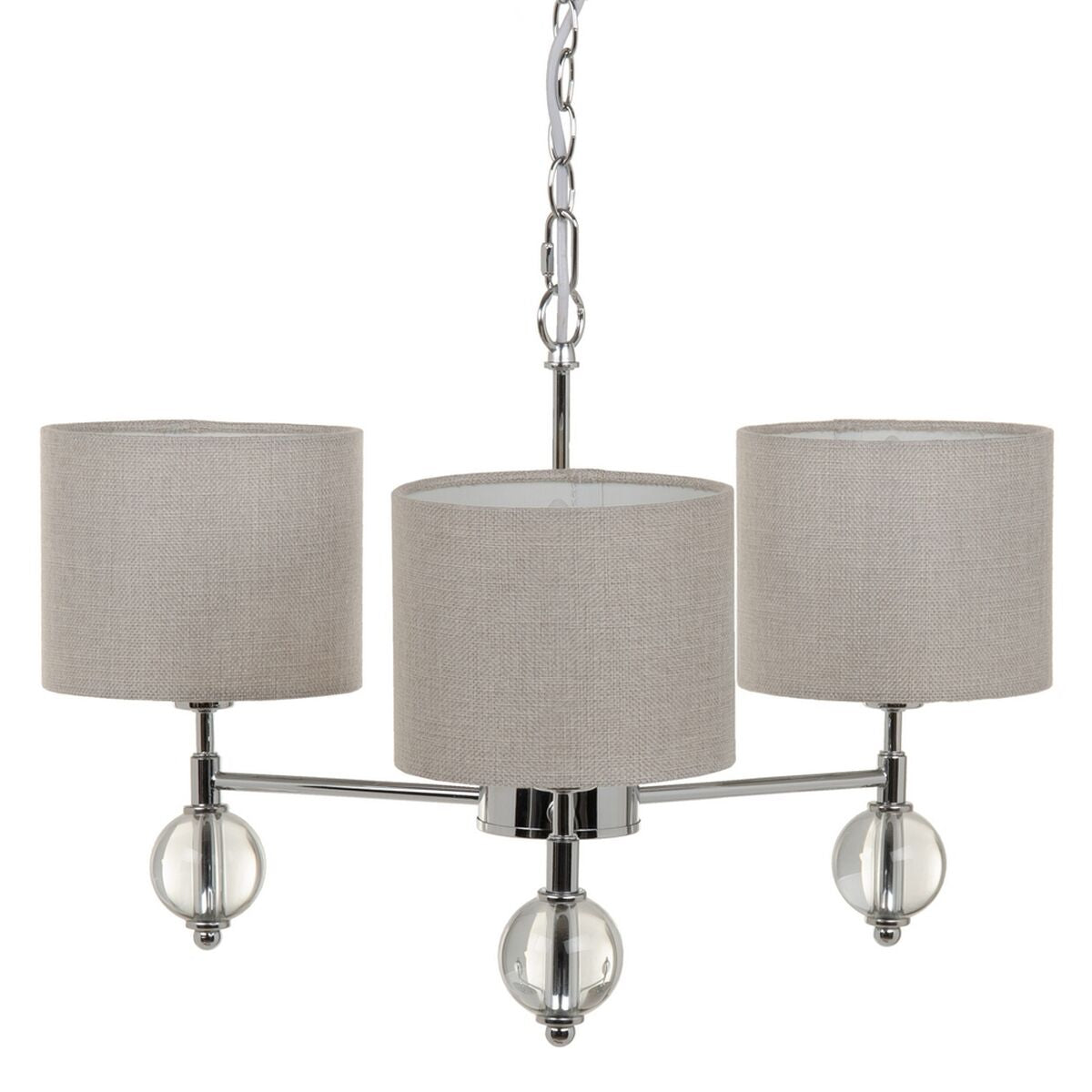 Lampadario 58 x 58 x 73 cm Metallo Argento