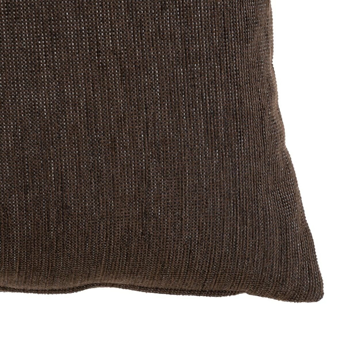 Cuscino Poliestere Cotone Marrone 50 x 30 cm