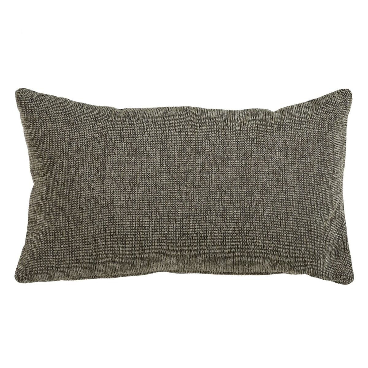 Cuscino Poliestere Cotone Grigio 50 x 30 cm