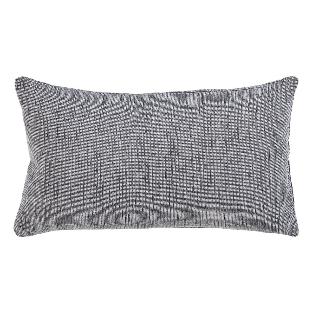 Cuscino Poliestere Cotone Grigio 50 x 30 cm