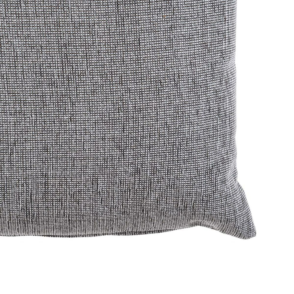 Cuscino Poliestere Cotone Grigio 50 x 30 cm