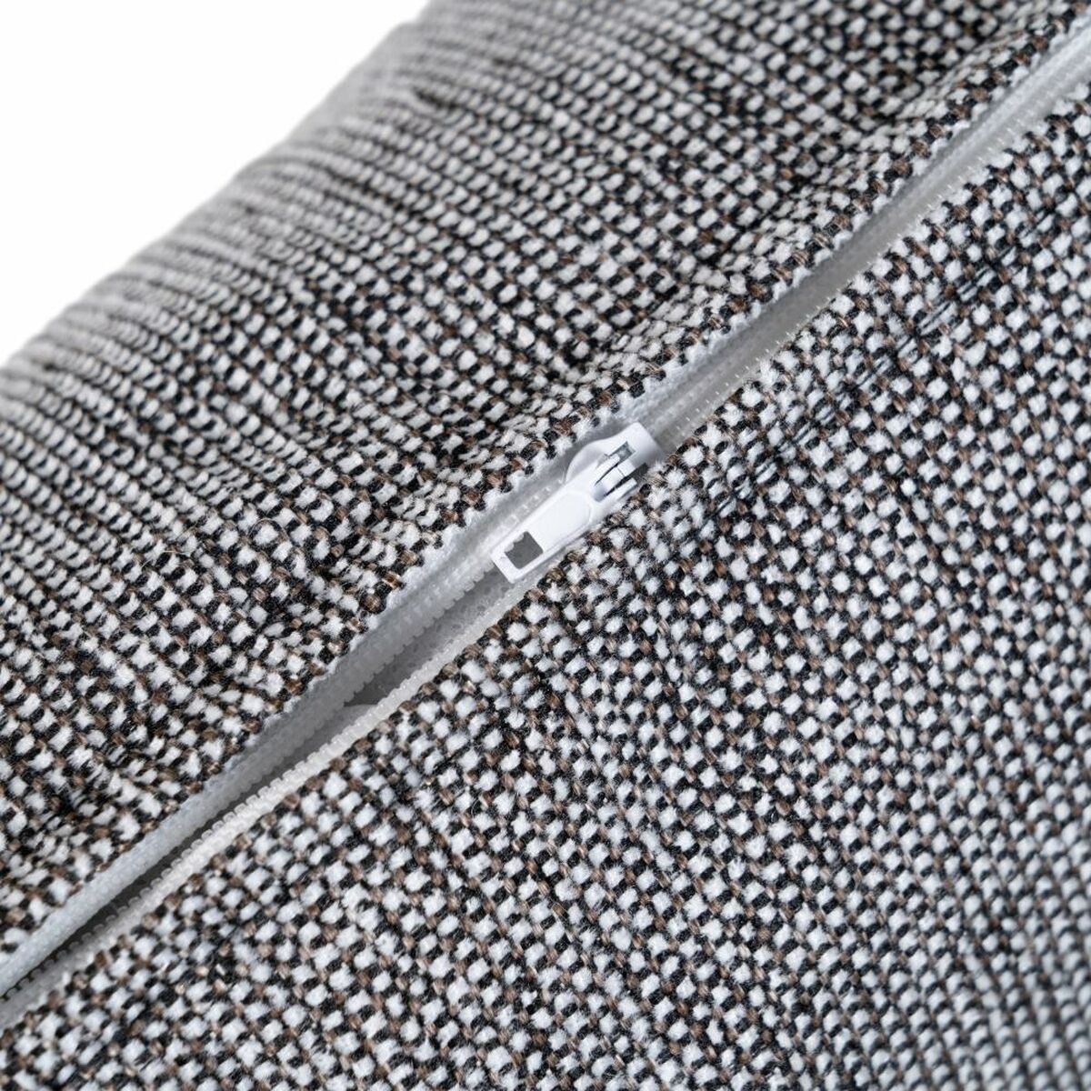 Cuscino Poliestere Cotone Grigio 50 x 30 cm