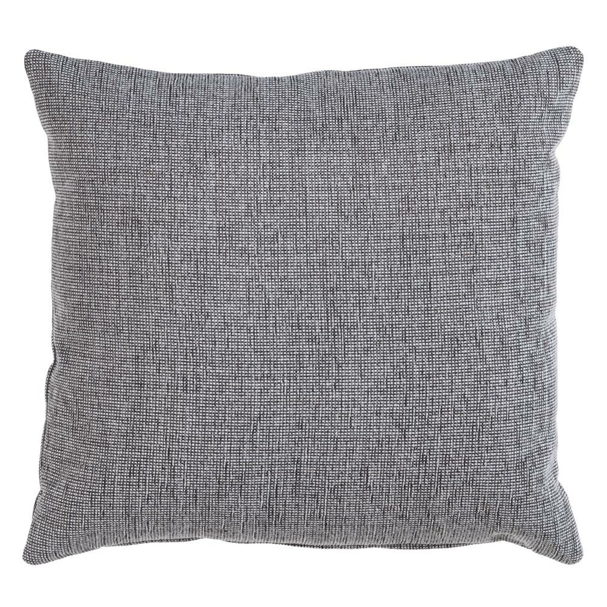 Cuscino Poliestere Cotone Grigio 45 x 45 cm