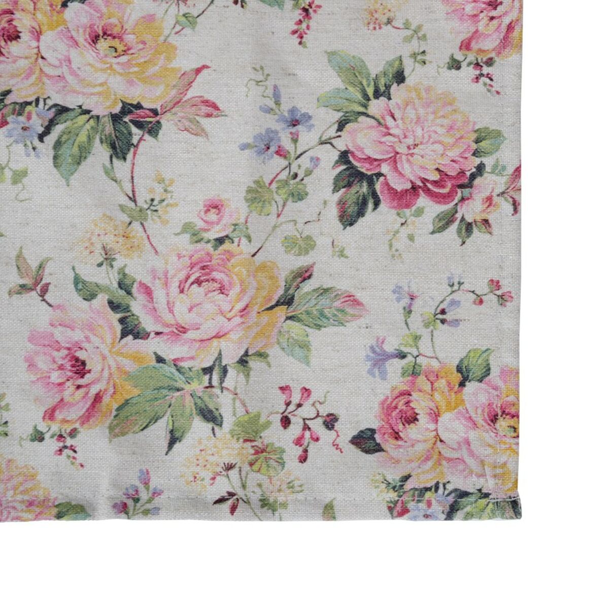Runner da Tavolo Fiori Cotone 50 x 150 cm