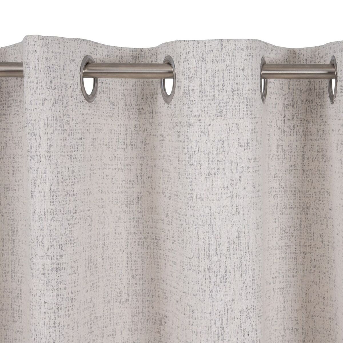 Tenda Beige Poliestere Argento 100 % cotone 140 x 260 cm