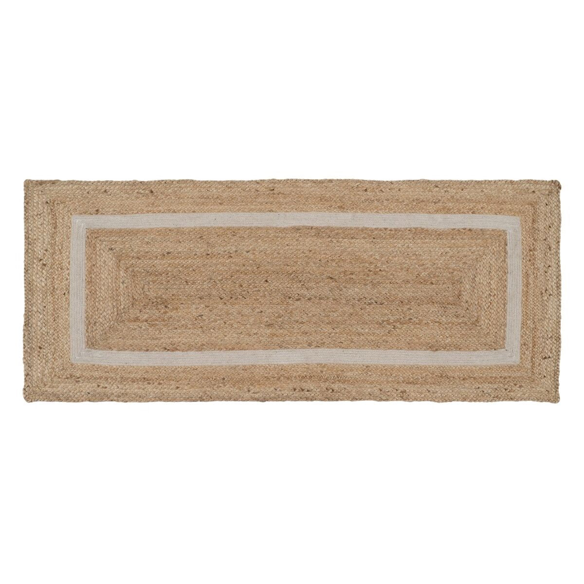 Tappeto Naturale Bianco Juta 170 x 70 cm