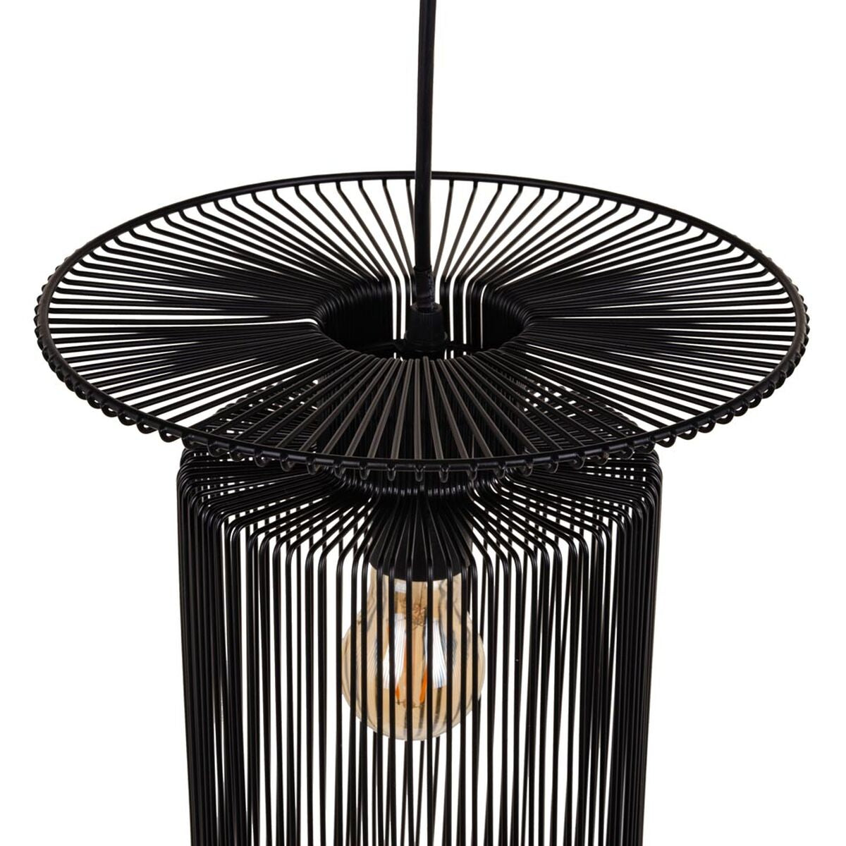 Lampadario 27 x 27 x 30,5 cm Nero Ferro