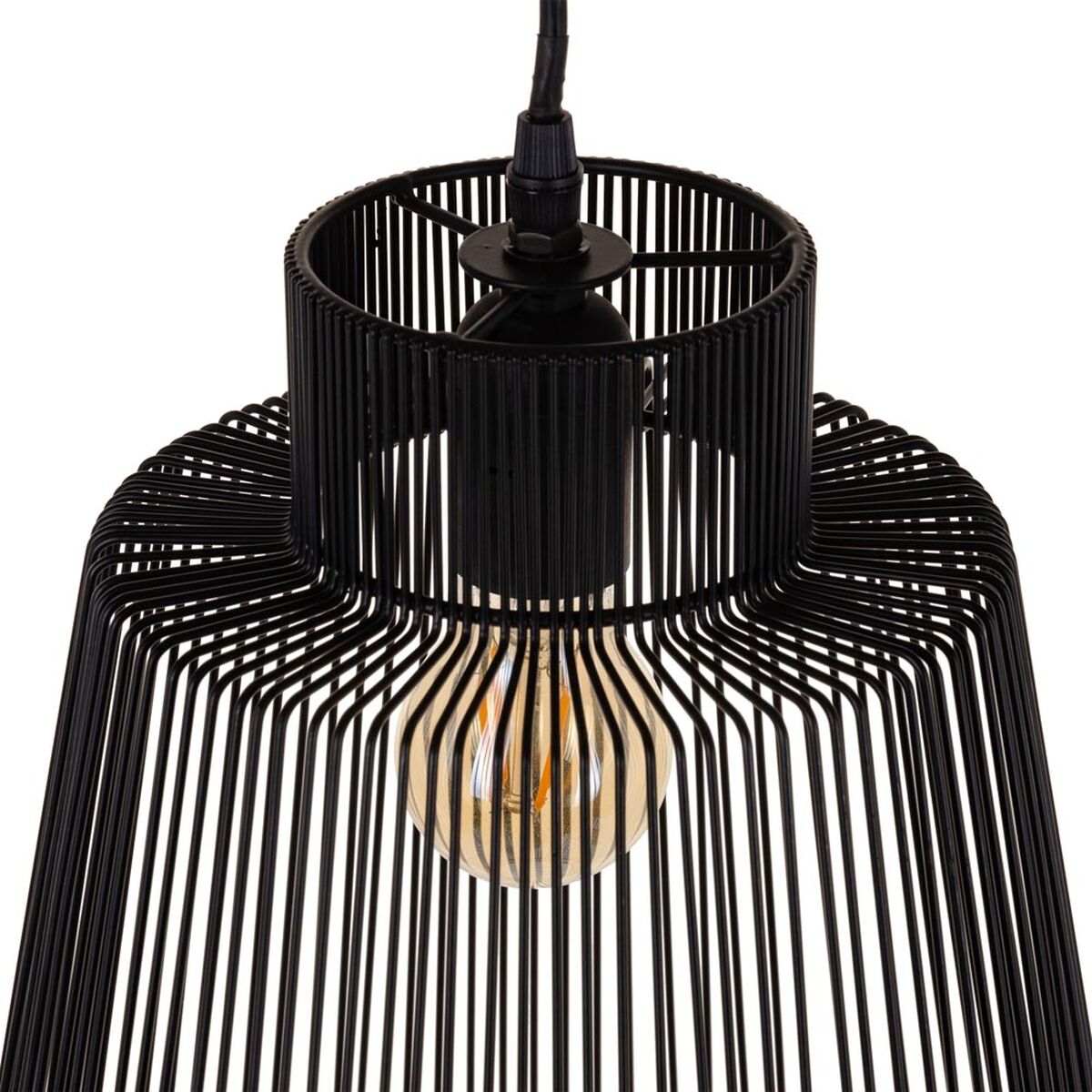 Lampadario 29 x 29 x 39,5 cm Nero Ferro