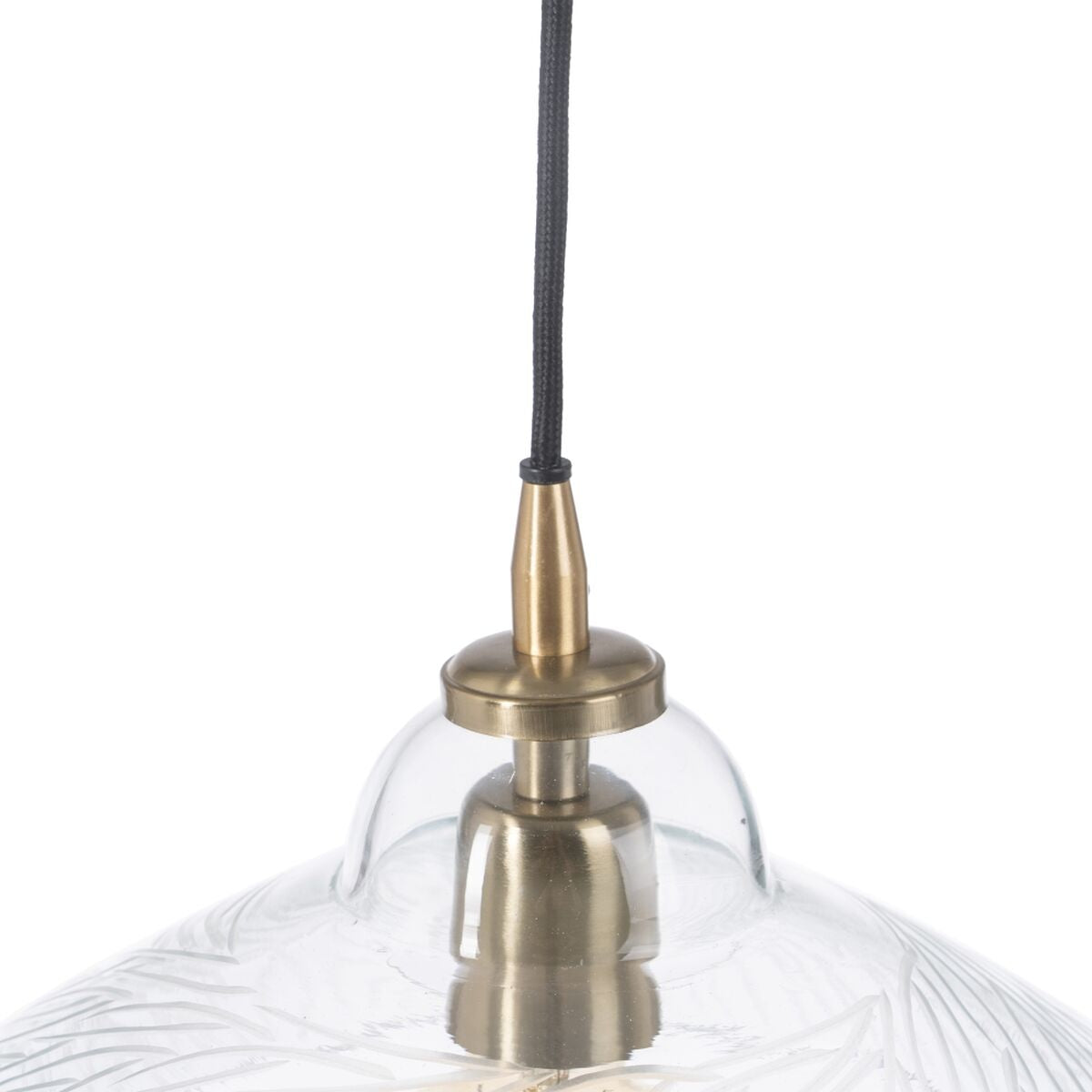 Lampadario Cristallo Metallo 29 x 29 x 24 cm