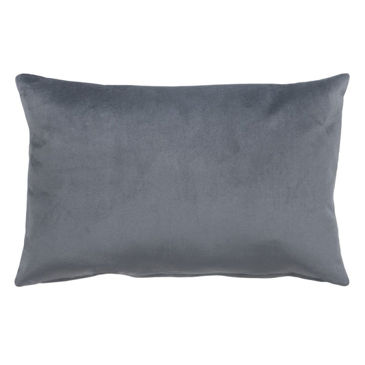 Cuscino Grigio Poliestere 45 x 30 cm