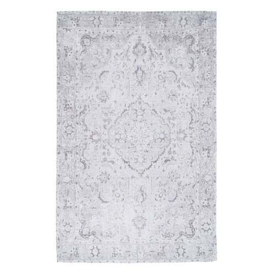 Tappeto Grigio Cotone 160 x 230 cm