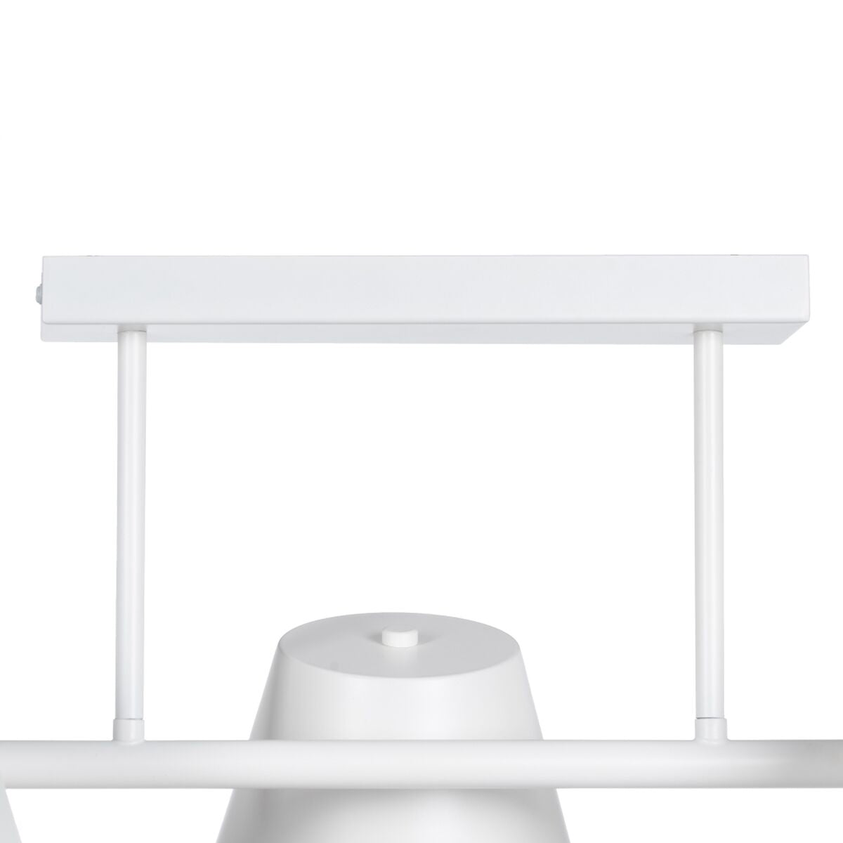 Lampadario 62,5 x 38 x 27,5 cm Metallo Bianco