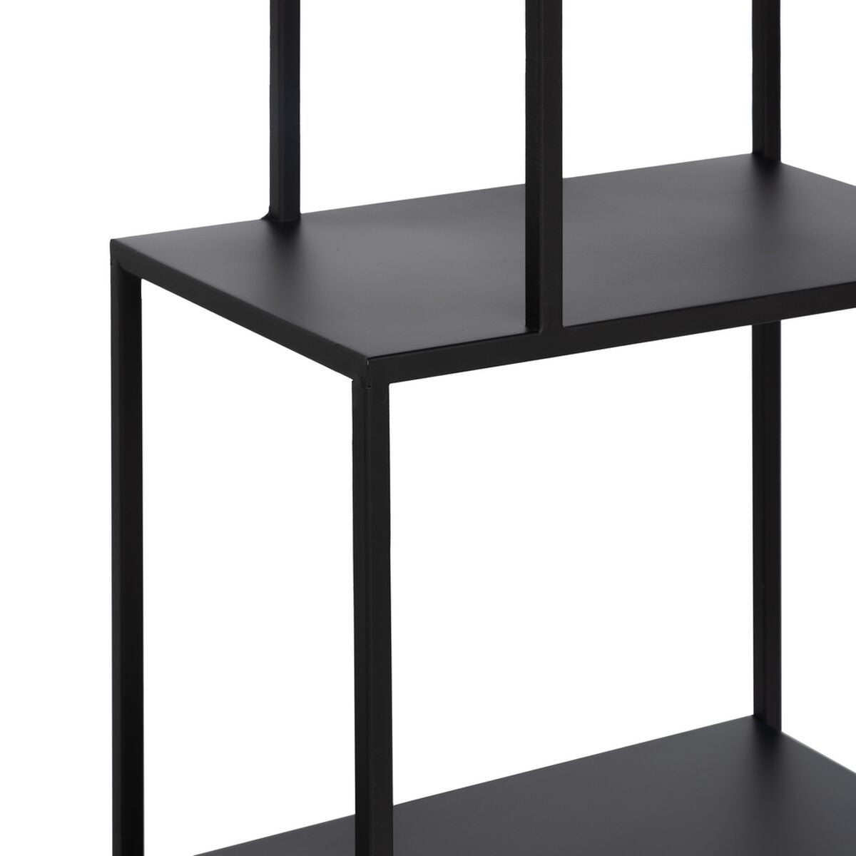 Scaffale 65 x 25 x 110 cm Nero Metallo
