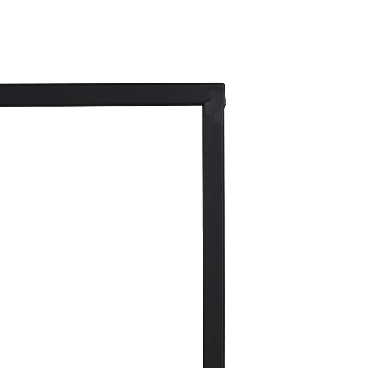 Scaffale 65 x 25 x 110 cm Nero Metallo