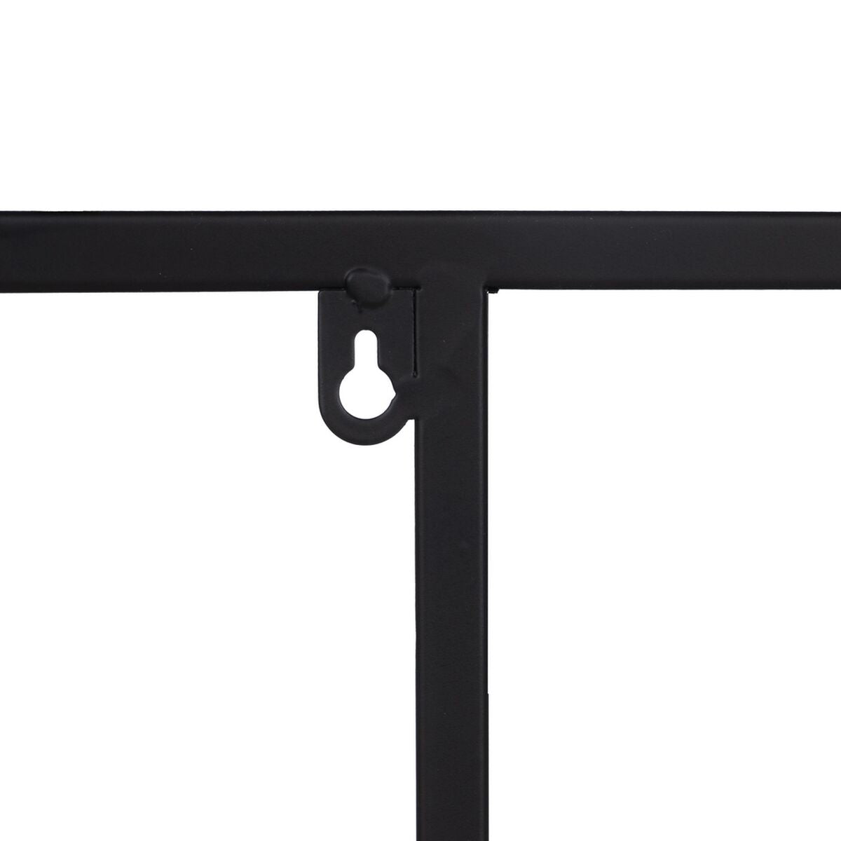 Scaffale 65 x 25 x 110 cm Nero Metallo