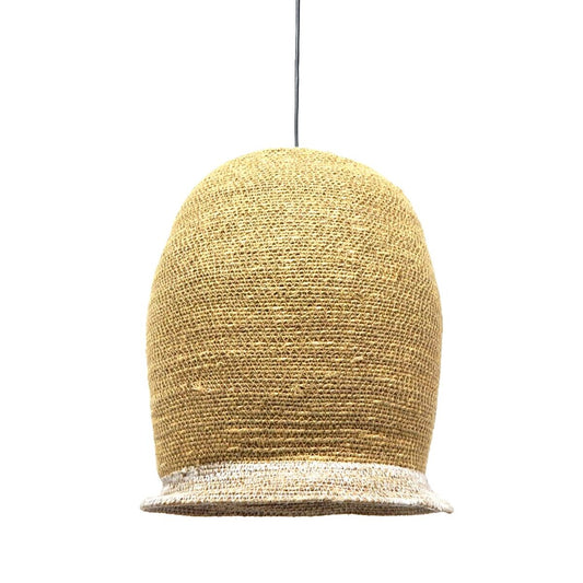 Lampadario 20 x 20 x 24 cm Fibra naturale